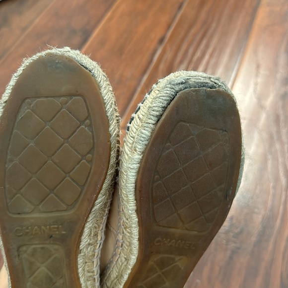 Authentic Chanel Espadrilles - Picture 3 of 4